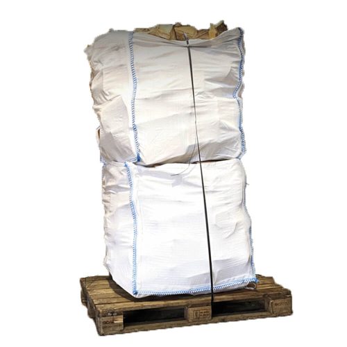 Bûches de bois de chauffage de frêne séché au four DUAL Bulk Bag