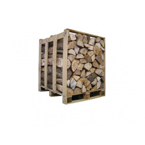Palette de 1st de bois de 33 cm de chauffage (Mélange Hêtre, Chêne) sec séchoirs – prêt à l’emploi